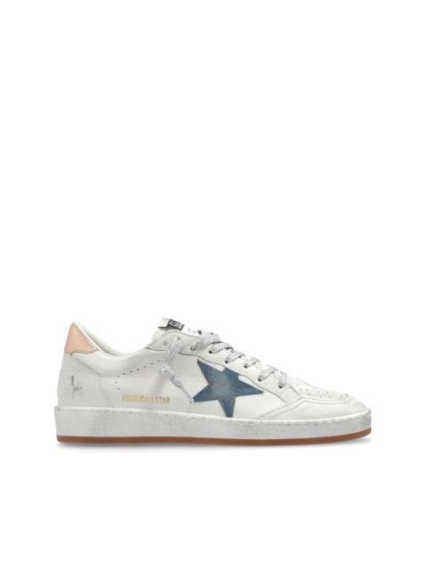 Ball Star distressed leather sneakers