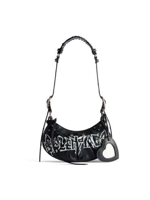 BALENCIAGA Women's Le Cagole Xs Shoulder Bag Diy Metal  in Black