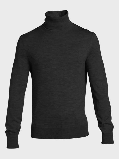 Men's Fine-Gauge Wool Turtleneck