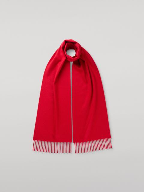 Johnstons of Elgin Red Cashmere Scarf
