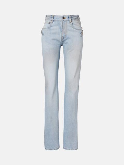BALENCIAGA City low-rise straight jeans