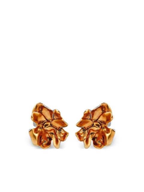 Marni flower-shaped earrings
