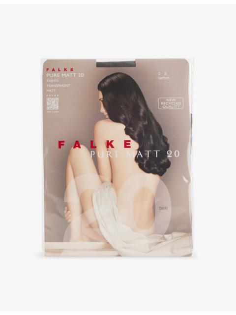 FALKE Pure Matt 20 Denier Stretch-Woven Tights
