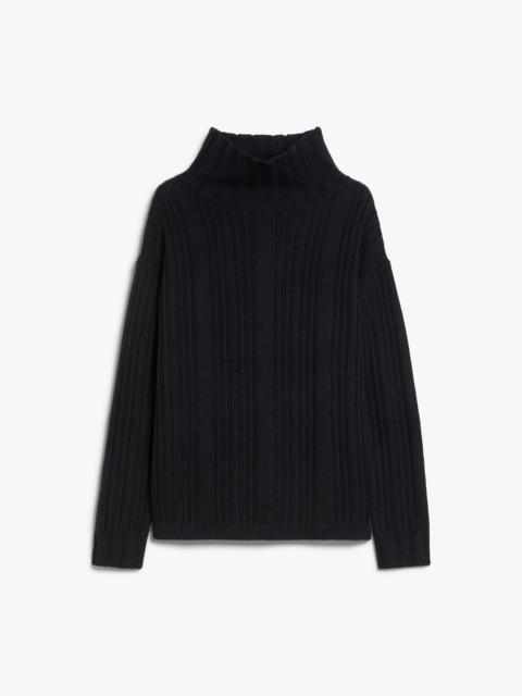 VITALBA Wool and cashmere polo-neck jumper