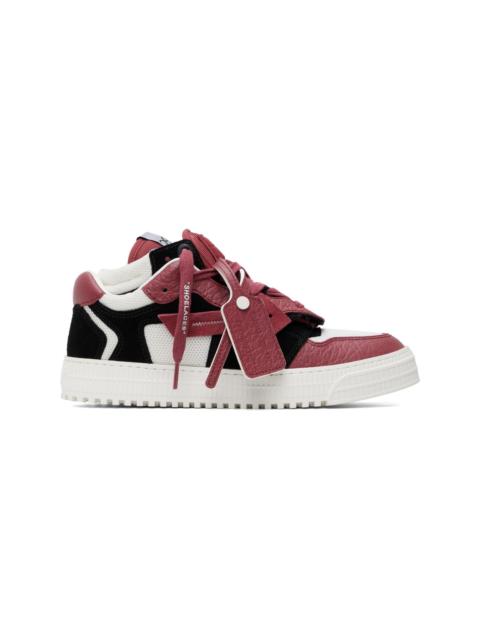 Off-White Black & Red 3.0 Floating Arrow Sneakers