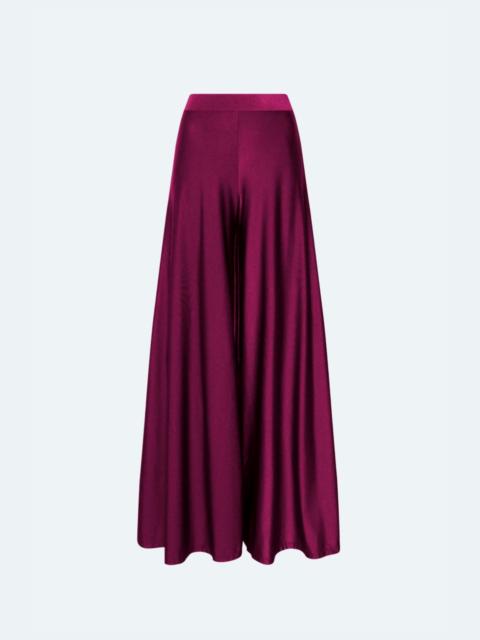 LAPOINTE Shine Jersey Wide Leg Pant