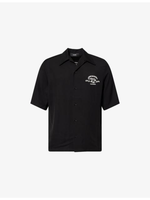 AMIRI Eagle Camp-Collar Woven Shirt