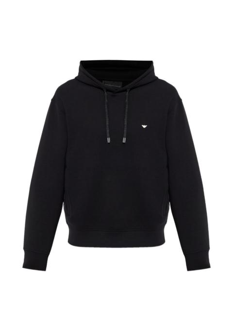 EMPORIO ARMANI drawstring hoodie