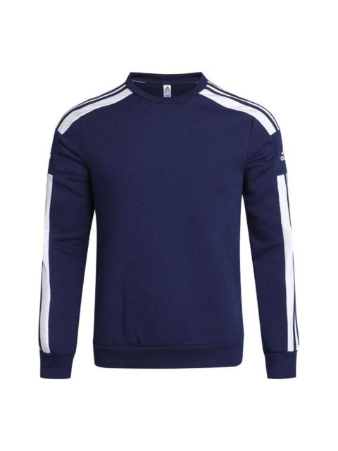 adidas adidas Round Neck Pullover Long Sleeves Blue GT6639