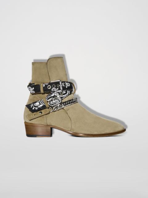 AMIRI BANDANA BUCKLE BOOT