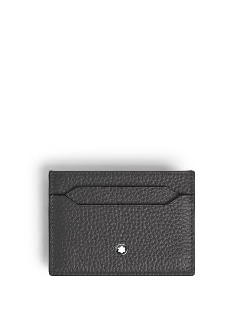 Montblanc CARD HOLDER 5CC IN GRAIN LEATHER