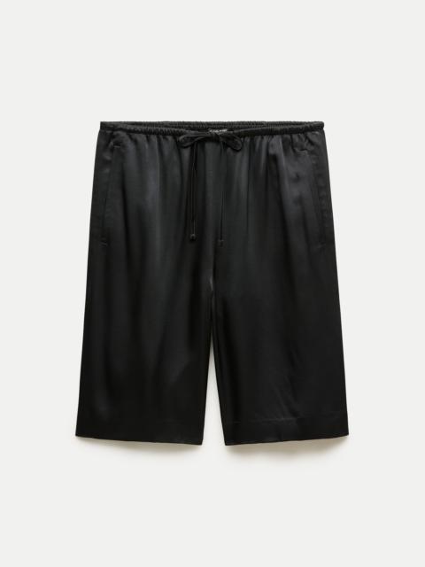 J.CREW Cosmo bermuda short in viscose charmeuse