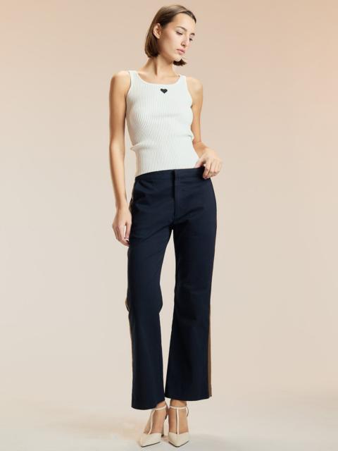 CYNTHIA ROWLEY Riley Side Stripe Cropped Flare