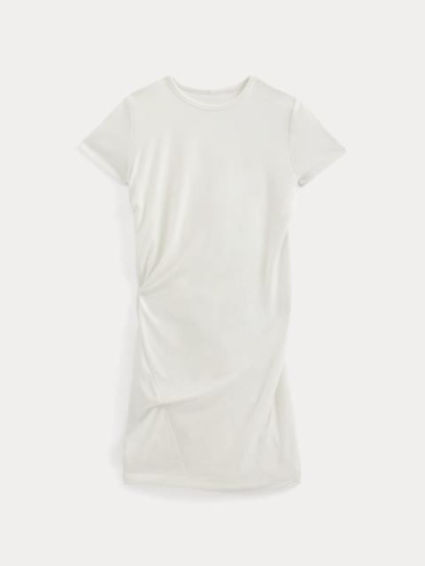 EVERLANE TWISTED SHORT-SLEEVE CREW DRESS