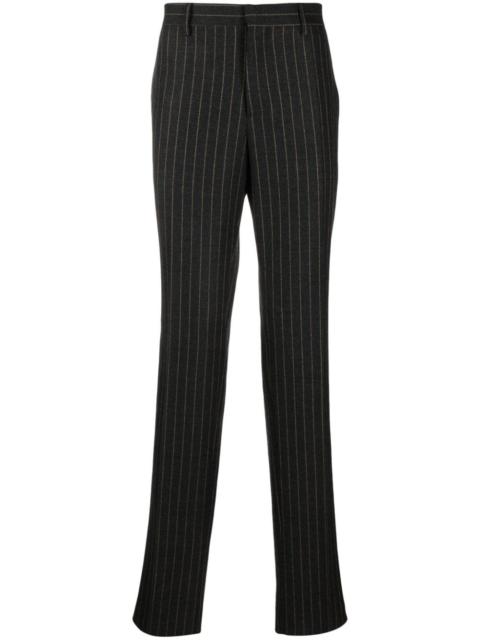 Moschino pinstripe virgin wool tailored trousers