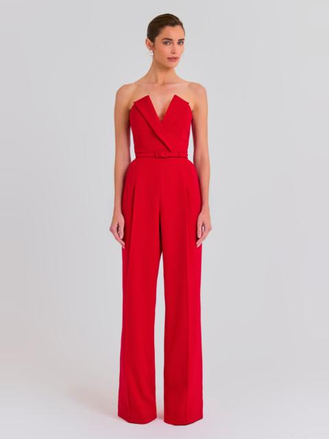 NADINE MERABI Vanessa Red Jumpsuit
