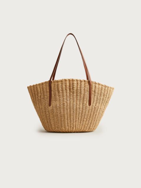J.CREW Como woven tote