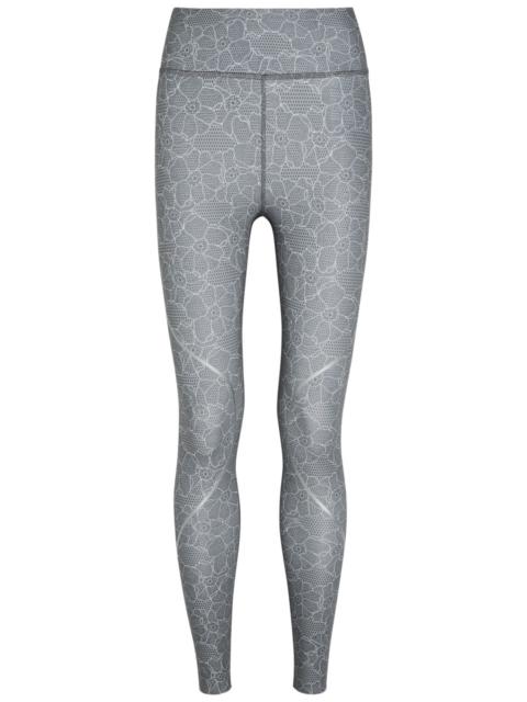 Stella McCartney Adidas X Stella Mccartney Printed Stretch-jersey Leggings