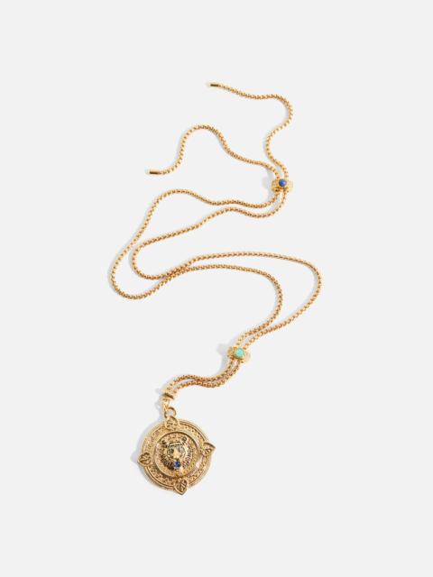 CAMILLA IMPERIAL IDOL JAGGI PENDANT NECKLACE GOLD