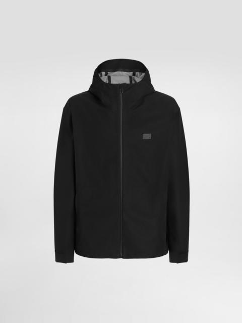 Dolce & Gabbana Hooded cotton jacket