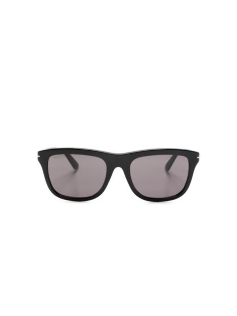 GUCCI tinted-lenses square-frame sunglasses