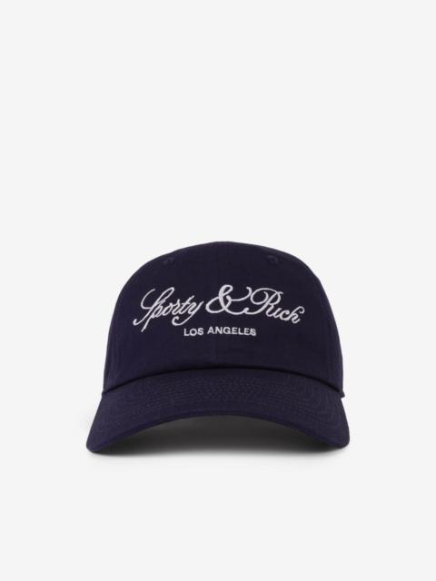 Sporty & Rich logo-detail baseball cap