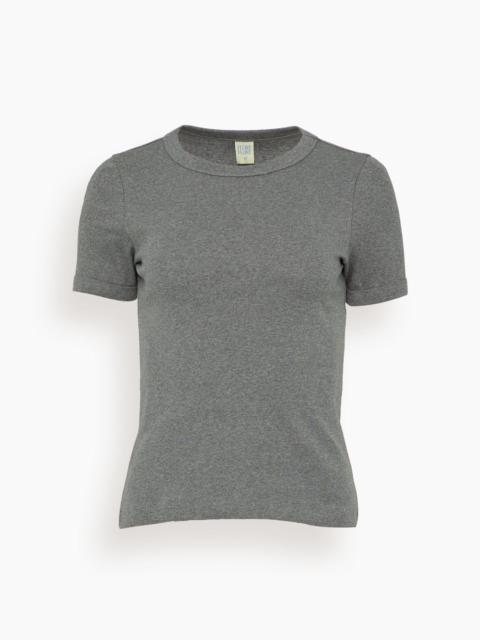 FLORE FLORE Car Tee in Melee Grey