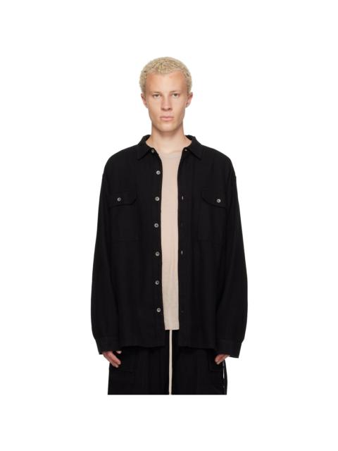 Rick Owens DRKSHDW Black Tower Jumbo Outershirt