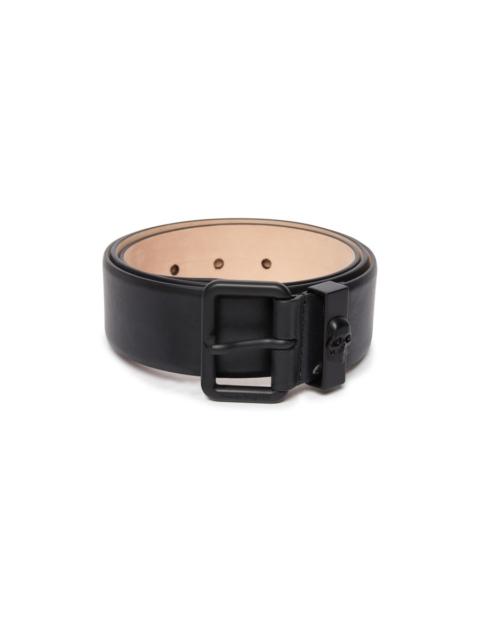Alexander McQueen skull-motif leather belt