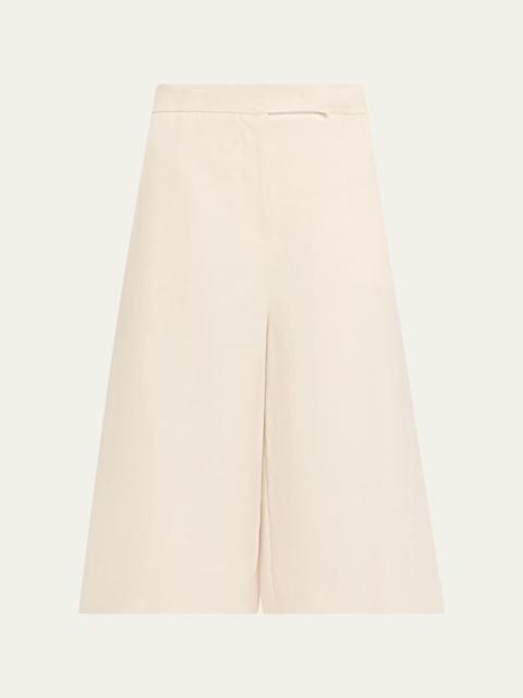 Max Mara Wide-Leg Linen Pants