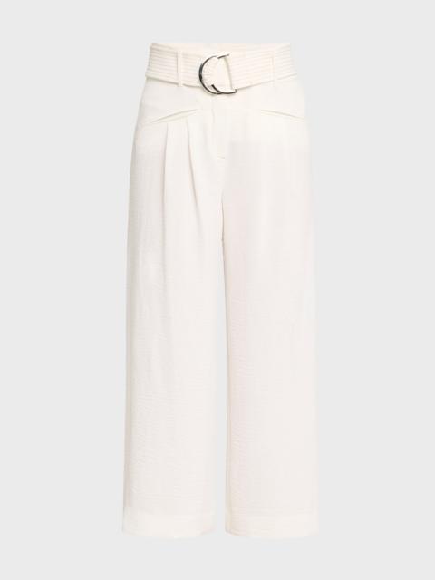 RAMY BROOK Marguerite Belted Cropped Pants