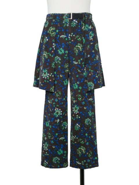 sacai Floral Print Pants