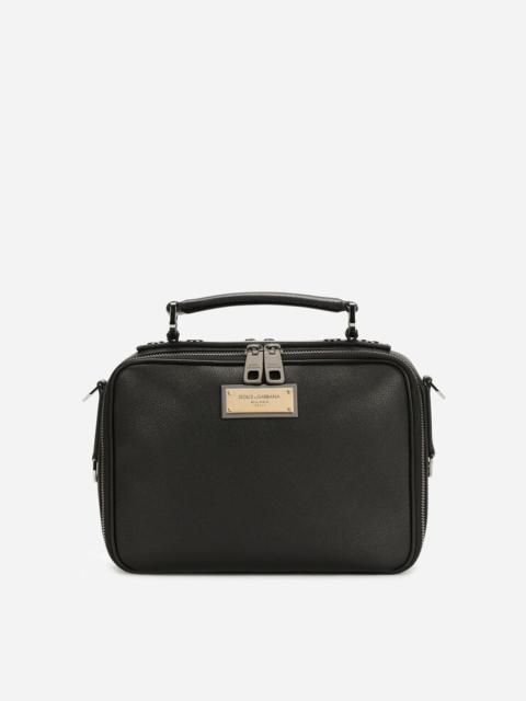 Dolce & Gabbana Grainy calfskin shoulder bag
