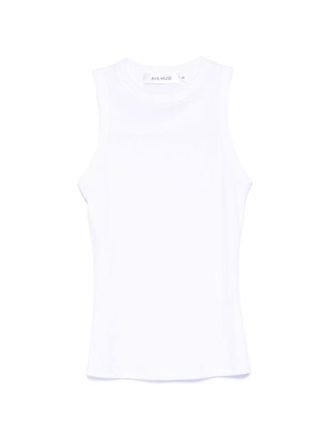 AYA MUSE ribbed tank top