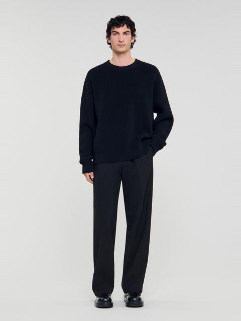Sandro RIB KNIT SWEATER