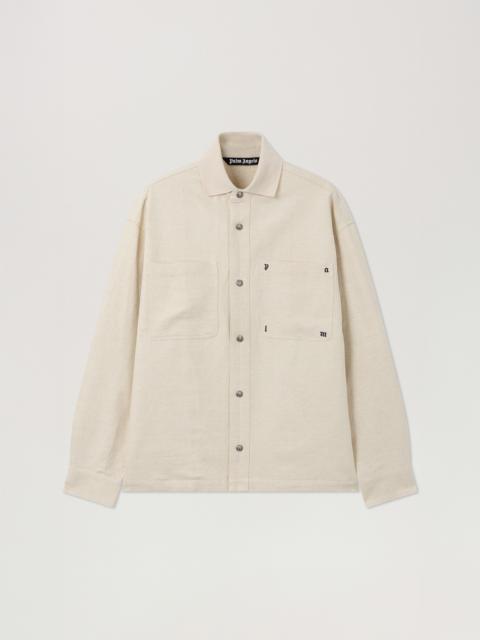 Palm Angels Palm Type Loose Shirt