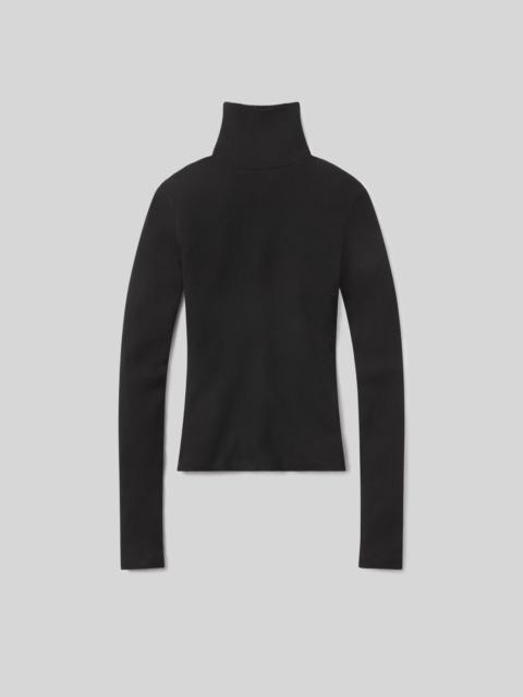 Caradene Rib Turtleneck
In Black