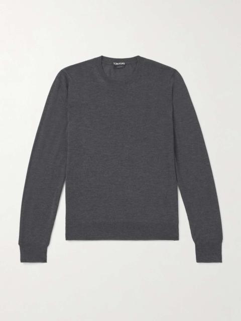 Cashmere and Silk-Blend Sweater