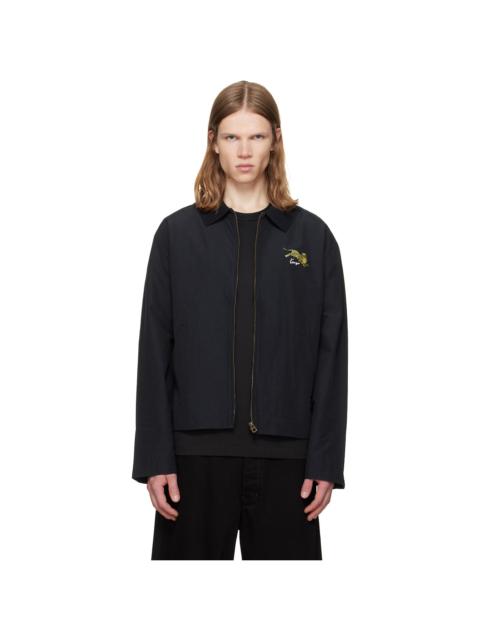 KENZO Black Kenzo Paris 'KENZO Jumping Tiger' Coach Jacket