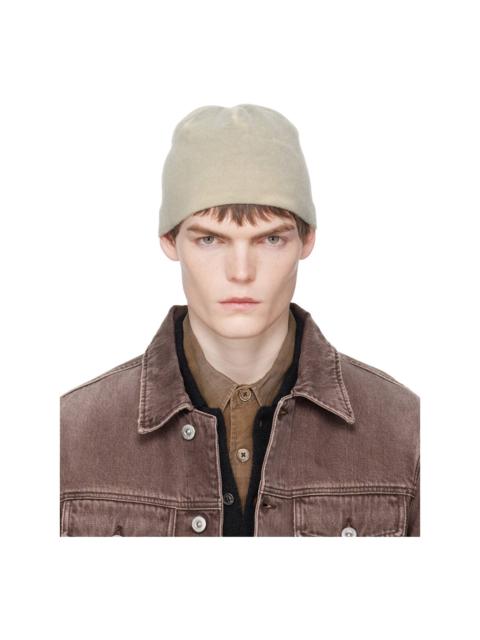 Our Legacy Gray Spray-Dyed Beanie