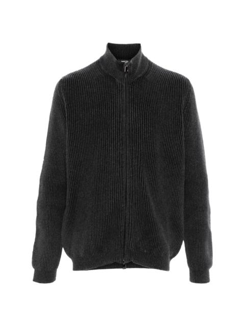 Avant Toi zip-up cardigan