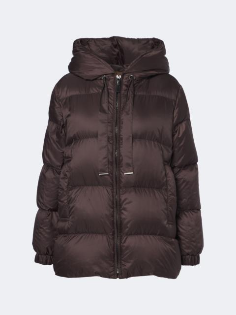 Max Mara The Cube hooded quilted down jacket