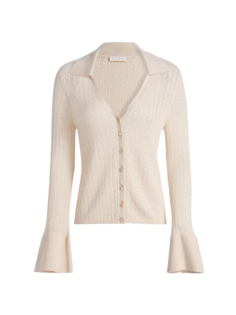 RAMY BROOK Women's Cathy Pointelle Cardigan - Sandstone