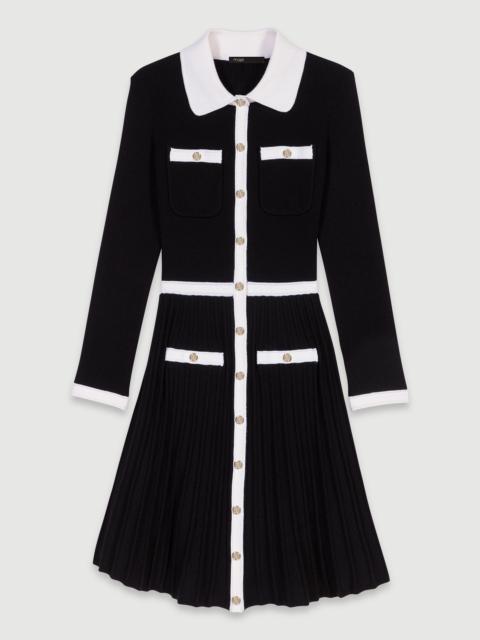 maje Short knit dress