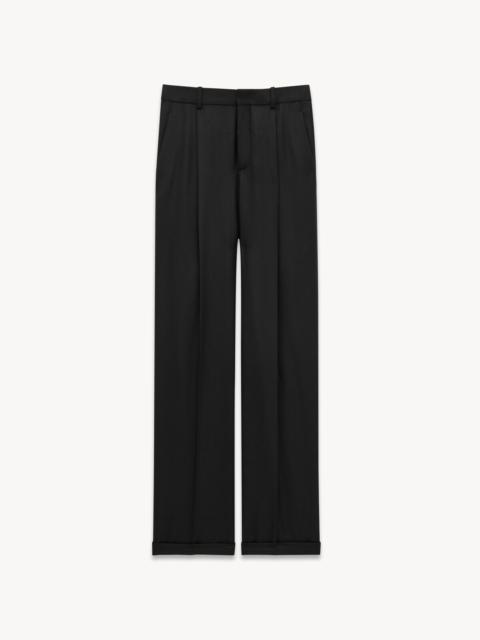 SAINT LAURENT 90'S PANTS IN CASHMERE
