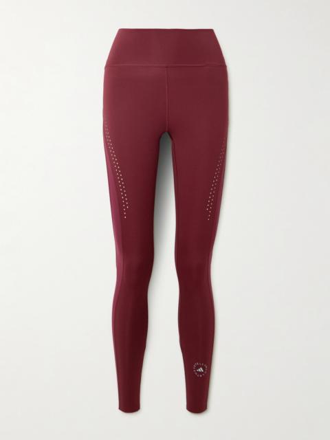 adidas Truepurpose Perforated Printed Recycled Stretch-jersey Leggings