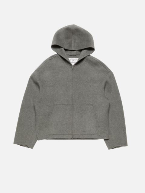 Acne Studios Cashmere jacket with hood - Vintage grey melange