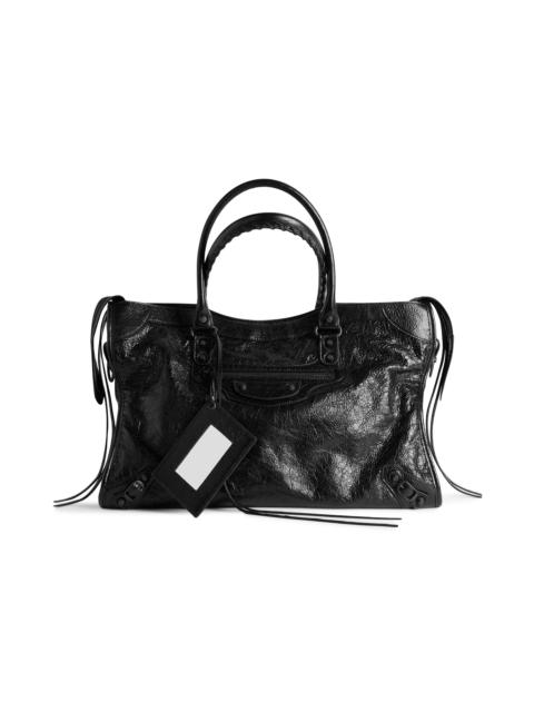 BALENCIAGA Men's Le City Large Tote Bag - Black