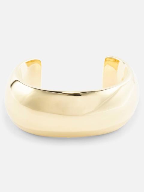 JENNIFER FISHER Globe Small gold-plated cuff bracelet