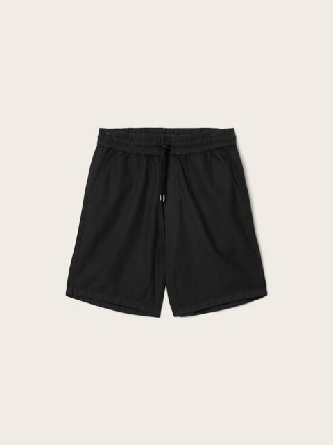 ALLSAINTS HANBURY LINEN BLEND RELAXED FIT SHORTS